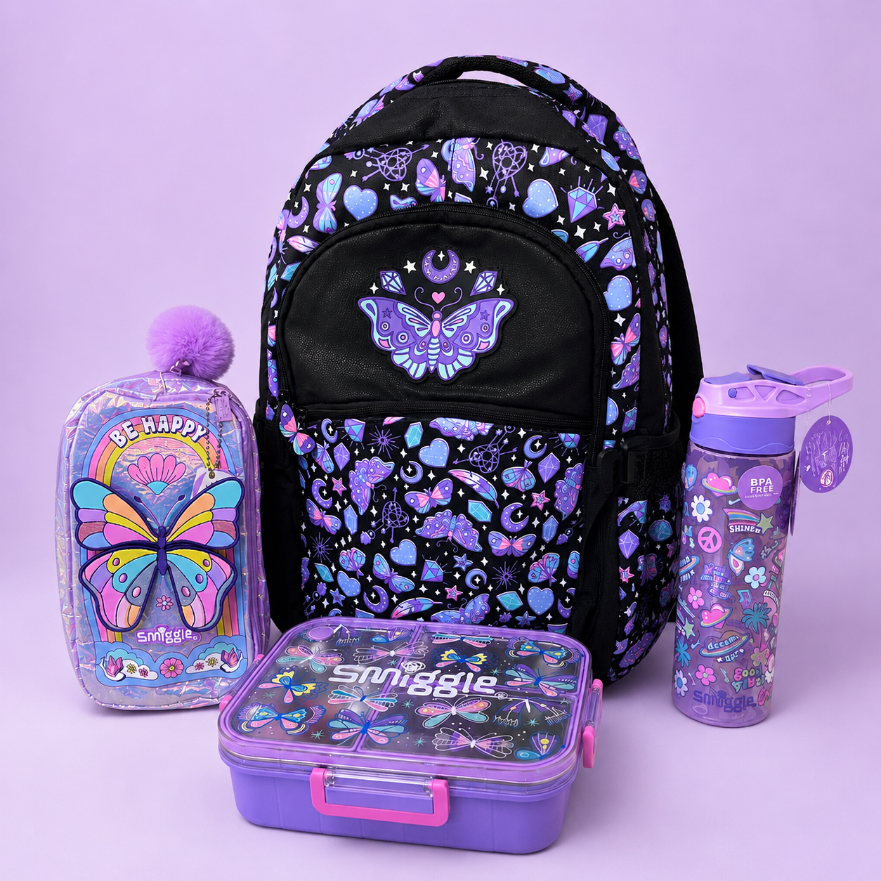 Original black butterfly theme bundle