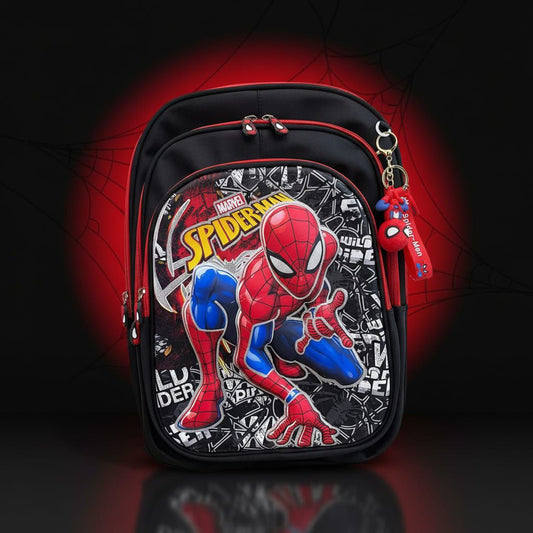 Glitter 3D Spider man Backpack
