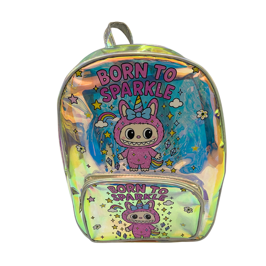 Holographic Labubu Backpack