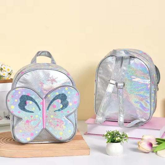 Holographic Butterfly Wing Backpack