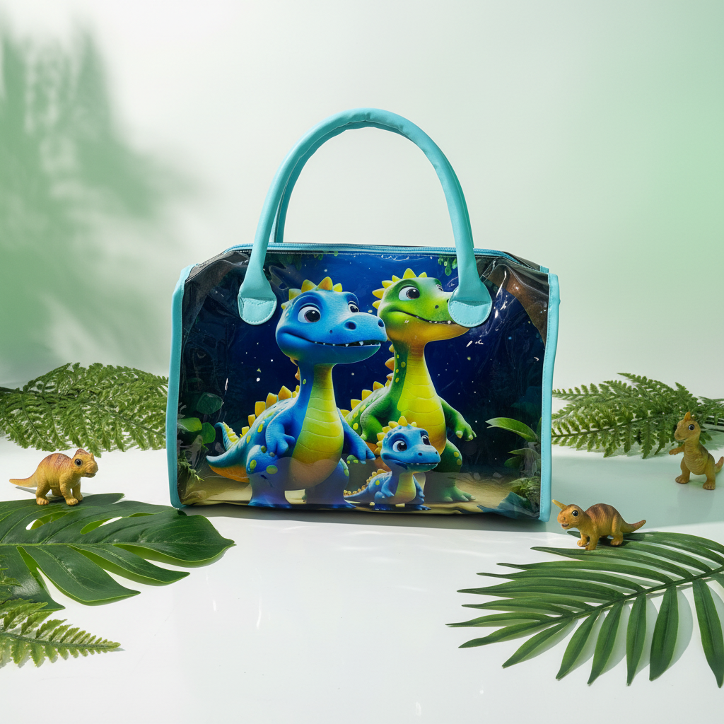 Dino Theme Travel Bag