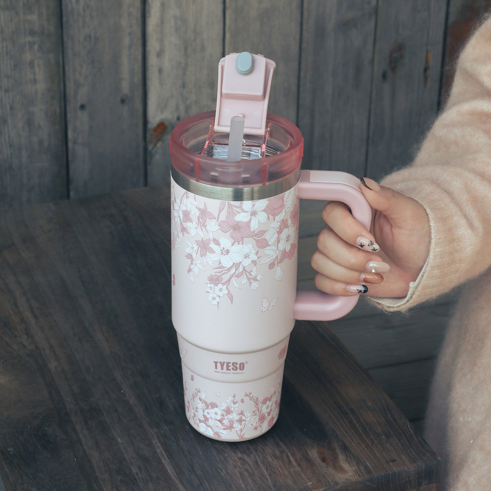 Tyso floral insulated tumblers ( 900 ml )