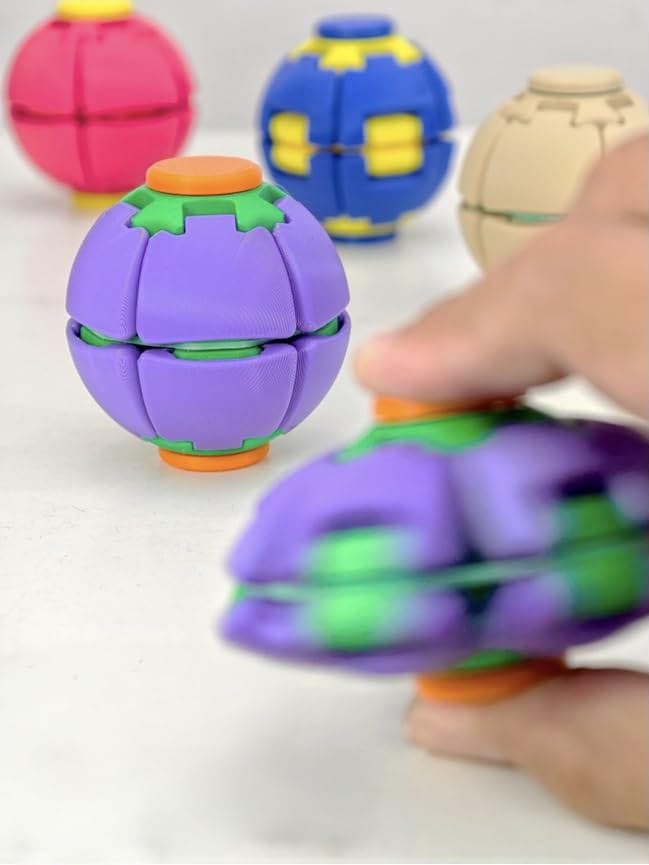 Press Spin Top Toy