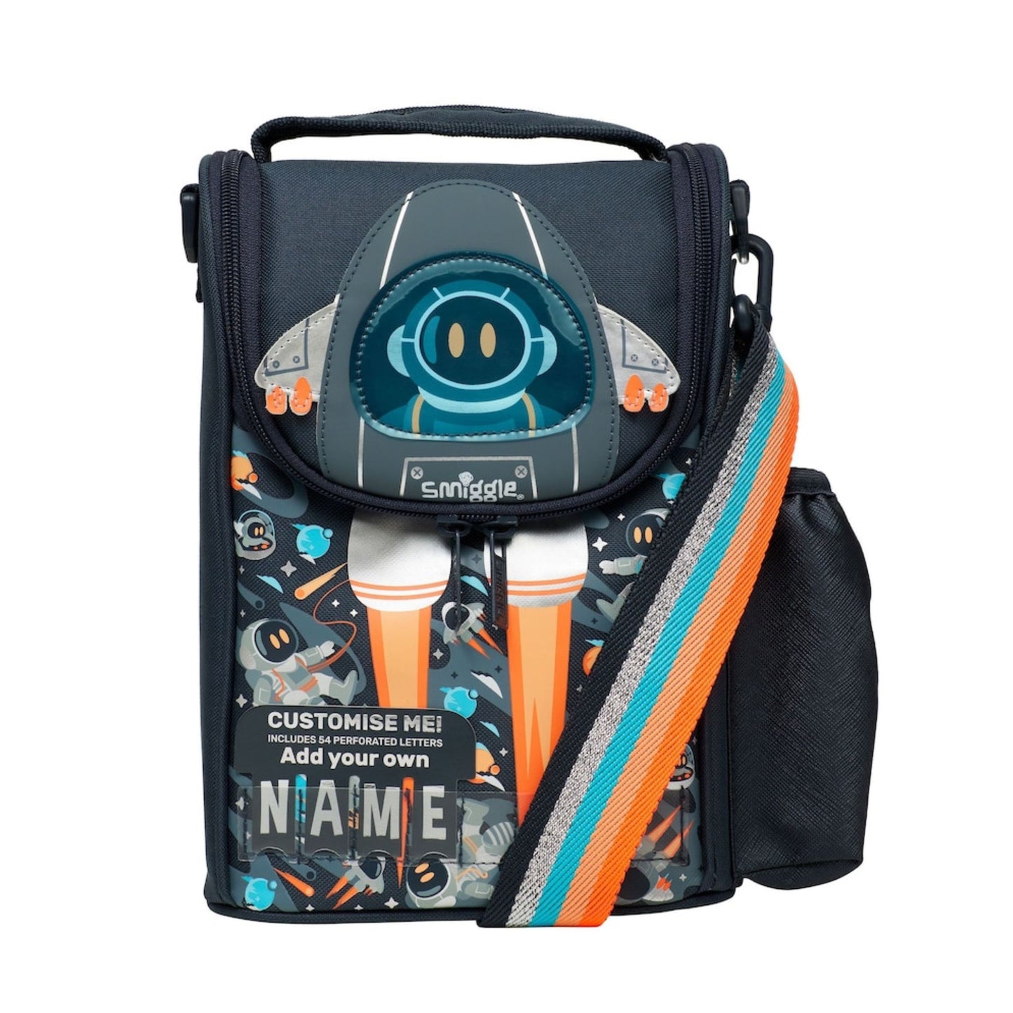 Grey Rocket Lunch Bag