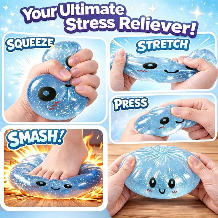 Glitter Dumpling Squishy Blind Box