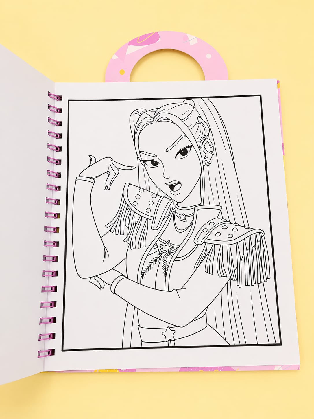 Variant 4 kids corking book activity with markers , stickers and drawing book