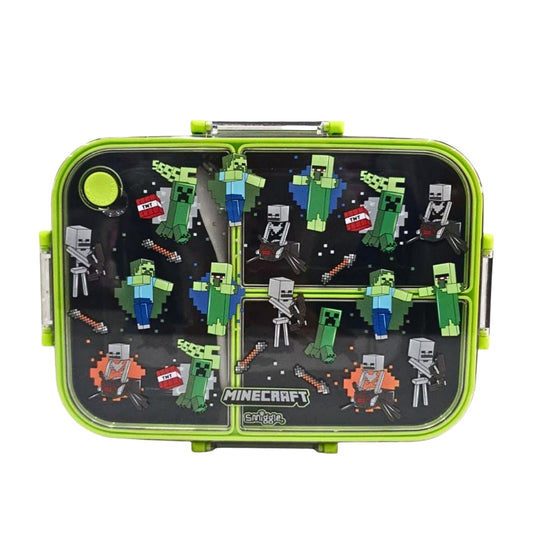 Smiggle Minecraft Plastic Bento Lunch Box