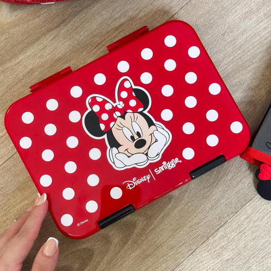 Red Minnie Mouse Theme Lunch Box