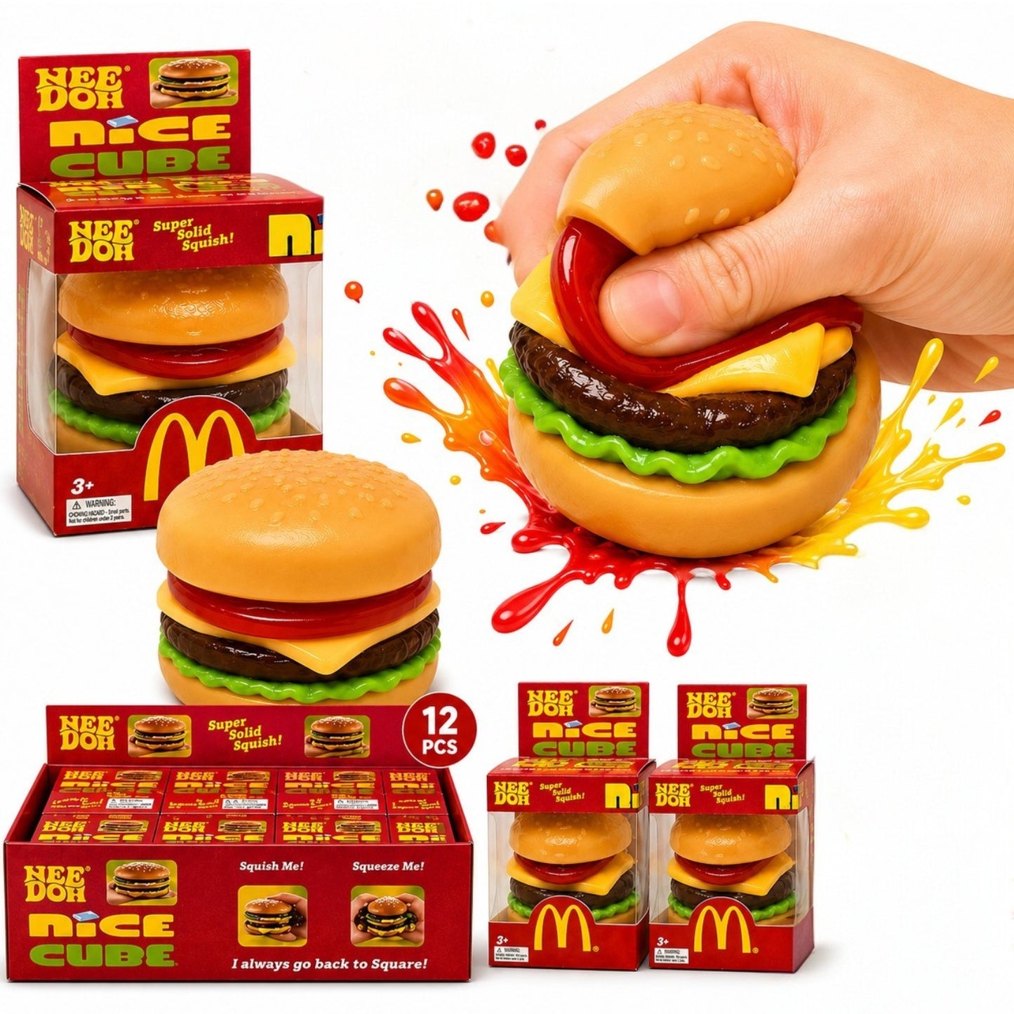 Mac burger squishy