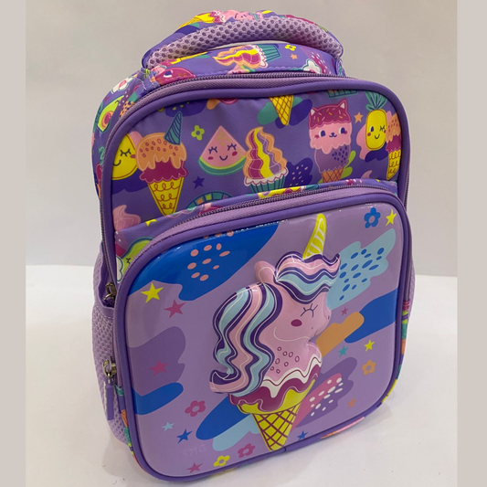 Cute Ice Cream Unicorn Backpack