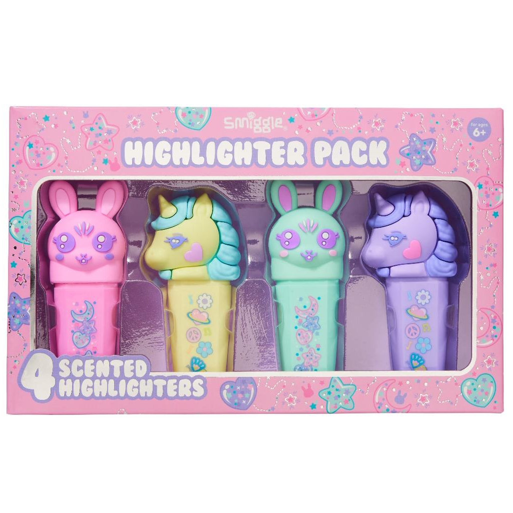 Original bubble unicorn theme highlighter pack