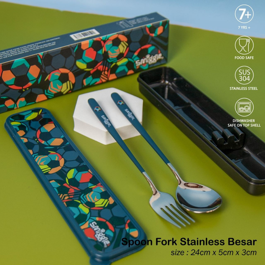 Goal Theme Cutlery Set