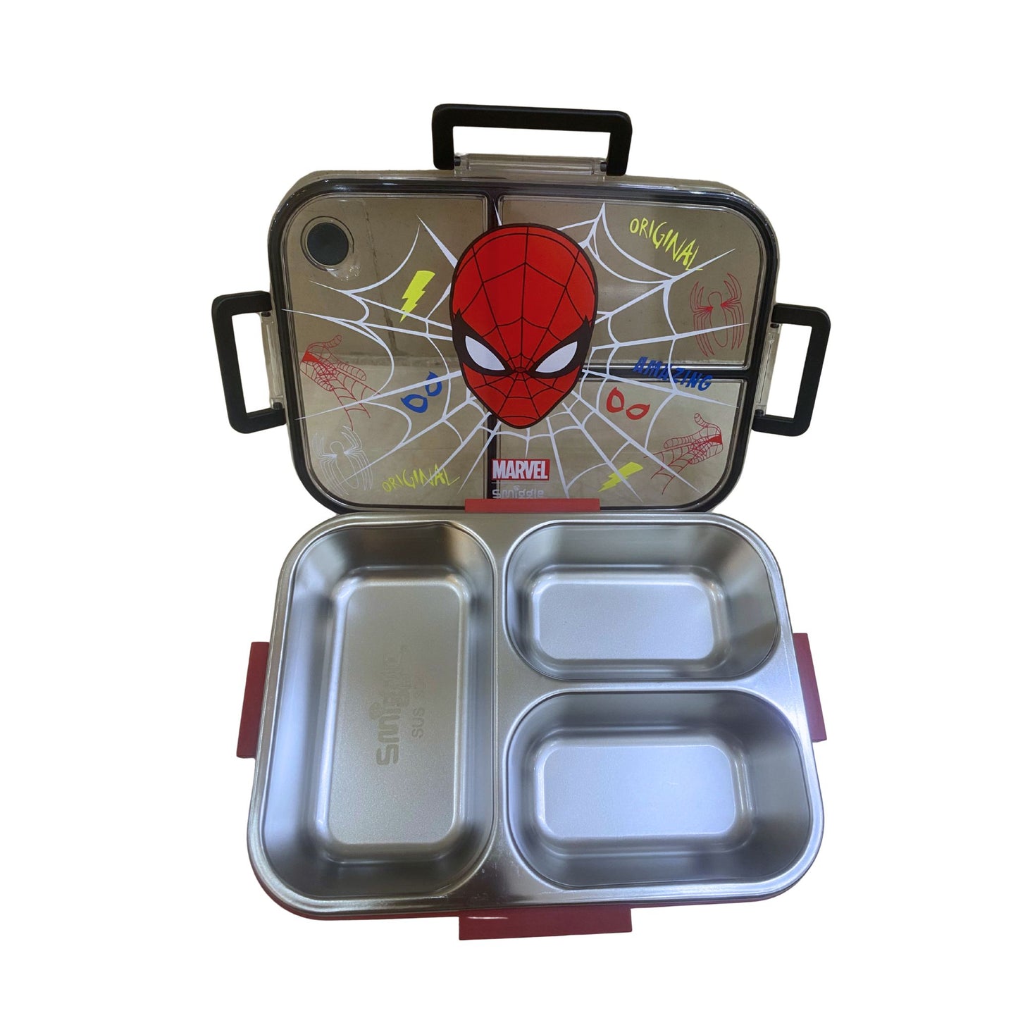 Spider Man Steel Bento Lunch Box