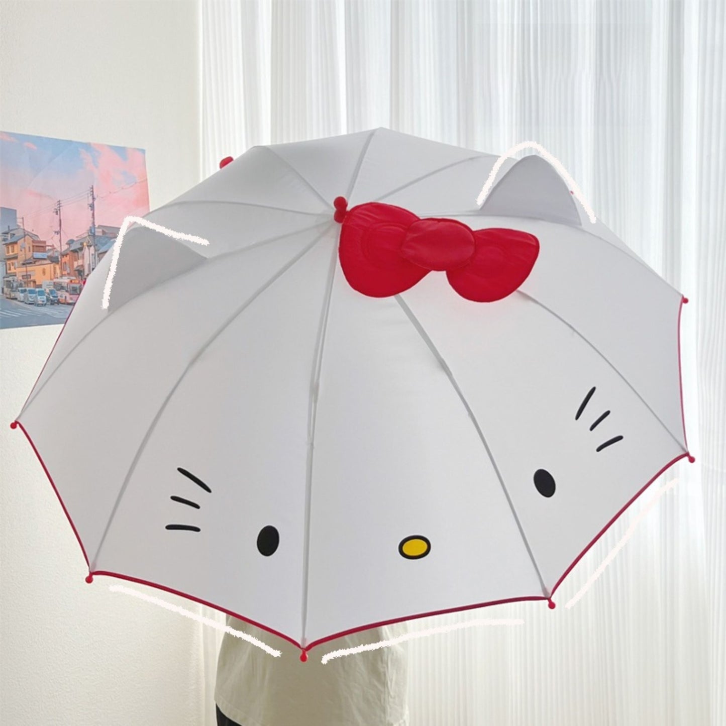 Kitty Theme Umbrella
