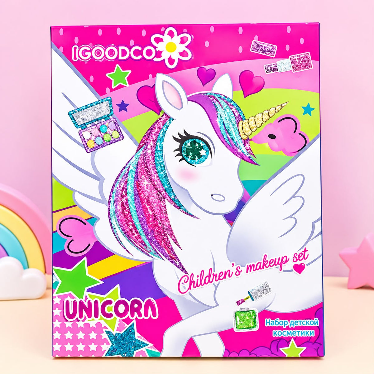 Unicorn kids makeup kit