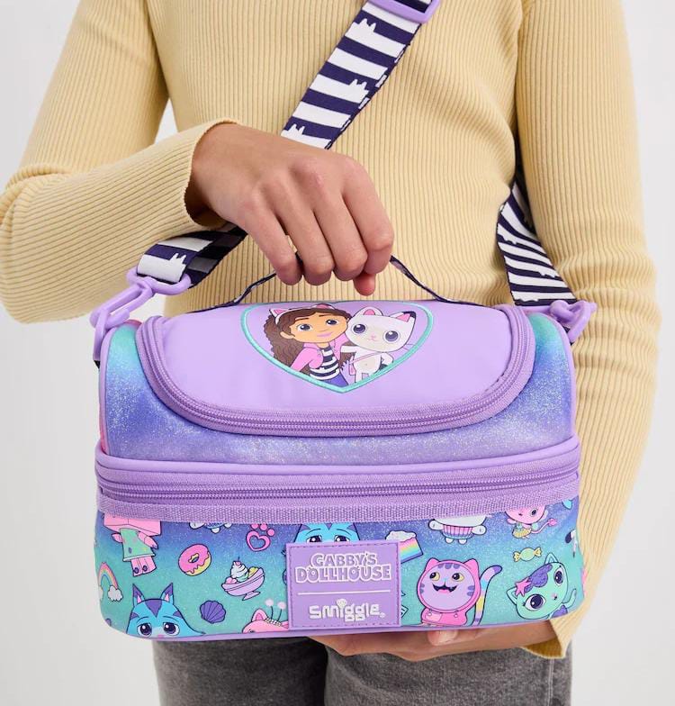 Smiggle Gabby Doll House Theme Lunch Bag