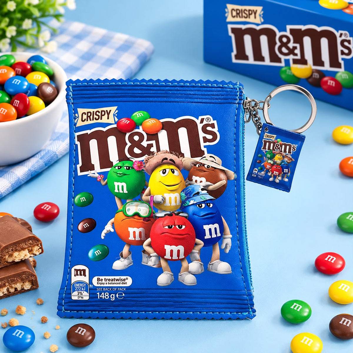 Chocolate/Candy Pouches Keychains