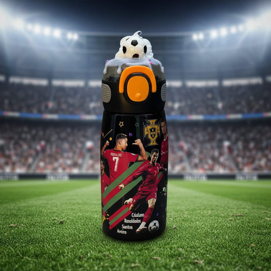 Football Insulated Sipper Bottle 550ml
