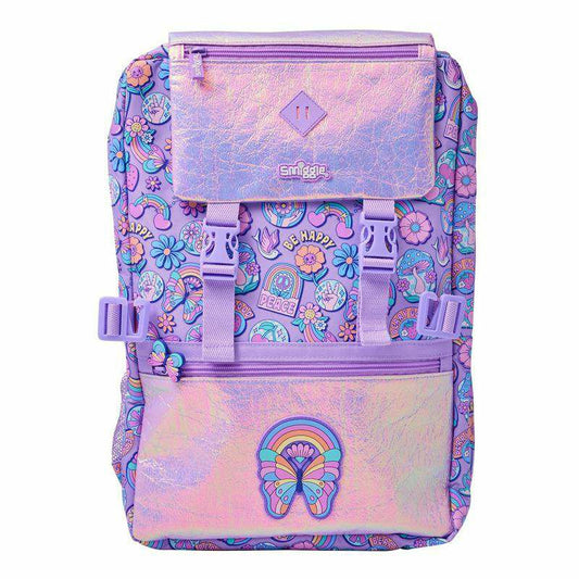 Original 19 inch Purple Butterfly Backpack