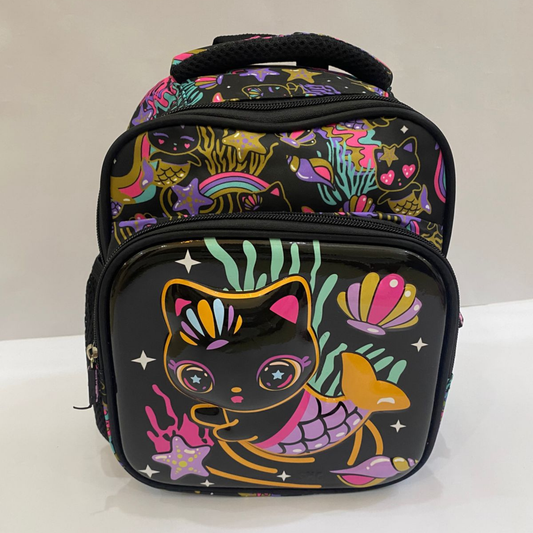 Cute Black Cat Backpack
