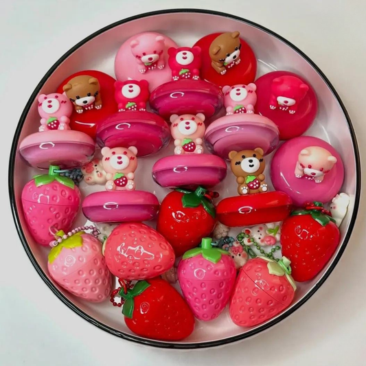 Cute Masha Bear Lip Mask