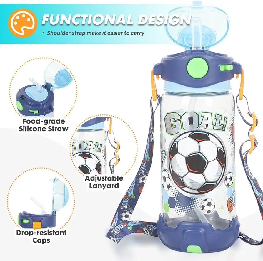 Vest Series Goal Theme Water Bottle