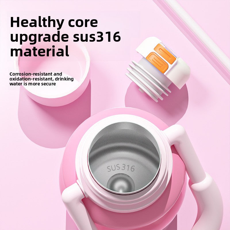 Aesthetic steel bottles (1000 ml)