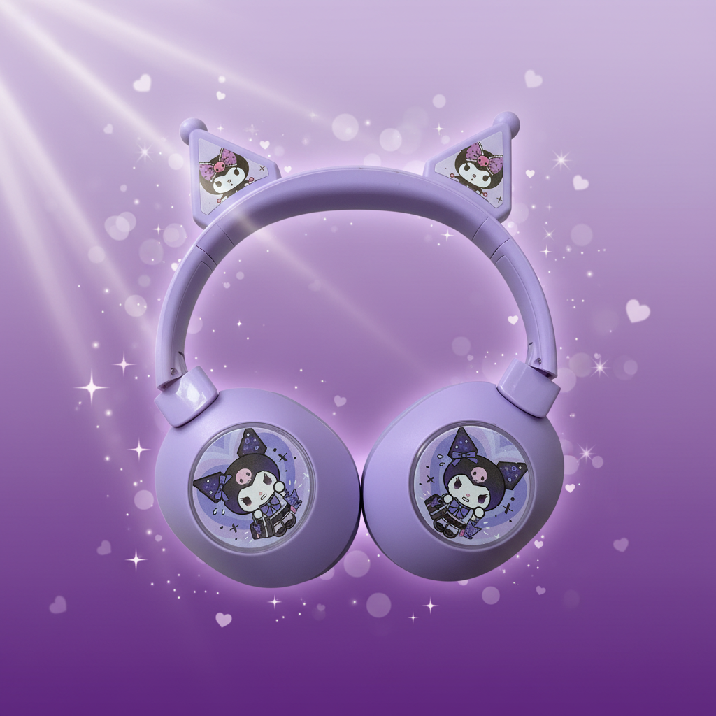 Wireless Kuromi Ear headphones