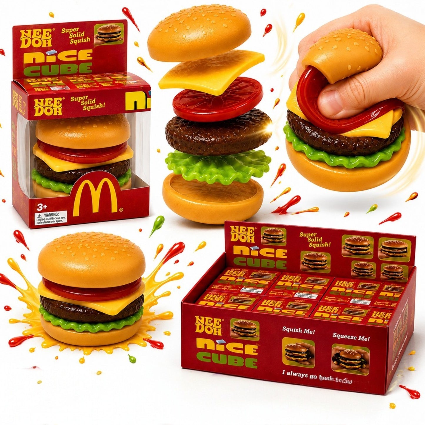 Mac burger squishy