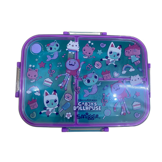 Smiggle Gabby Doll Plastic Bento Lunch Box