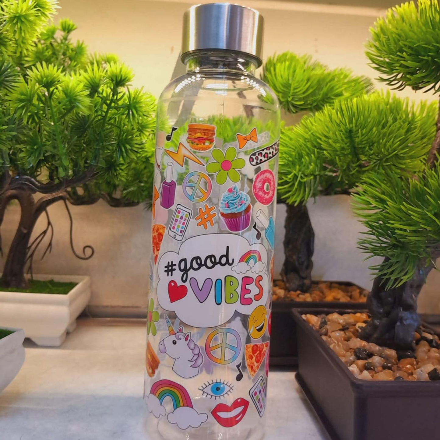 Cute Transparent Acrylic Bottles