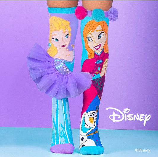 Anna Elsa 3D Long Socks
