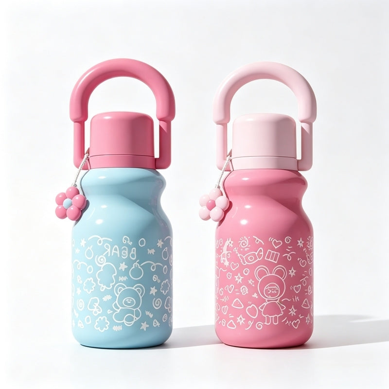 Aesthetic steel bottles (1000 ml)