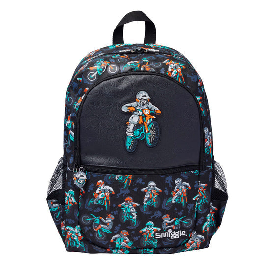 Smiggle Biker Theme Backpack
