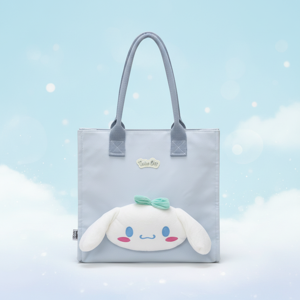 Sanrio Stuffed Character Tote Bags
