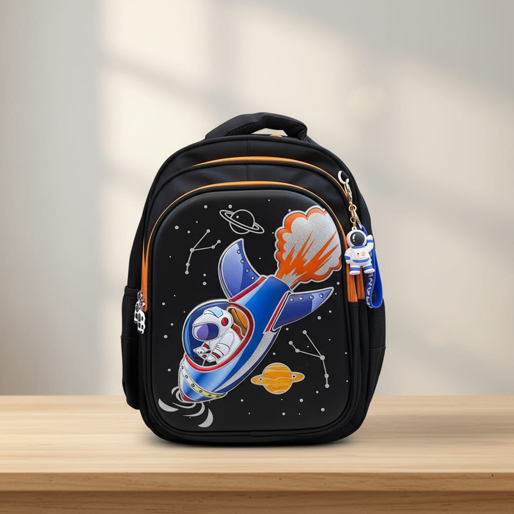Glitter 3D Space Ship Backpack