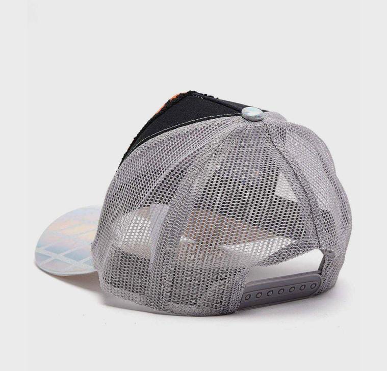 Vest Series Black & Orange Football Theme Cap