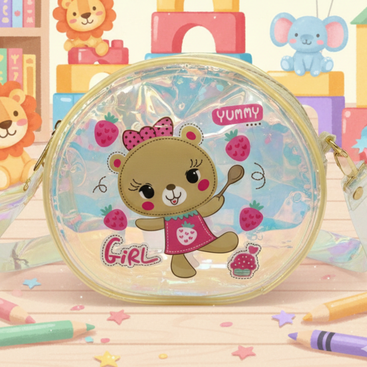 Glitter Filled Holographic Bags