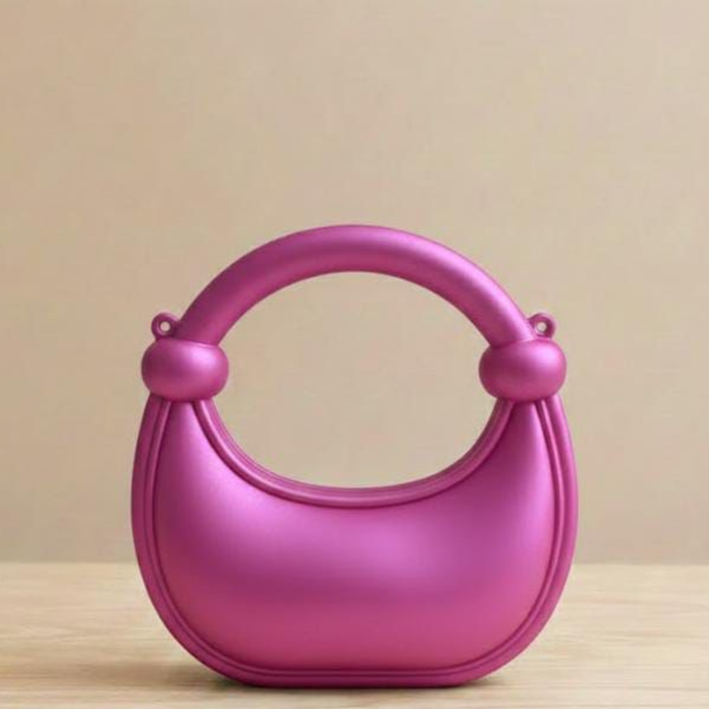 Metallic Circle Bags