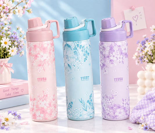 Floral Tyso insulated bottle (950 ml)