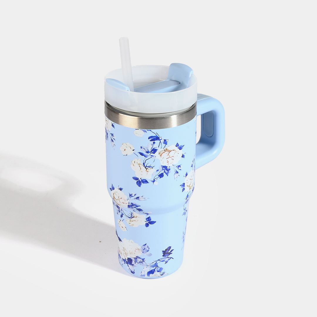 Mini blue leaf tumbler 
600 ml