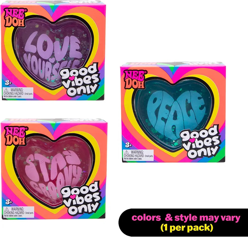 Adorable clear heart squishy ( random color will be send  )